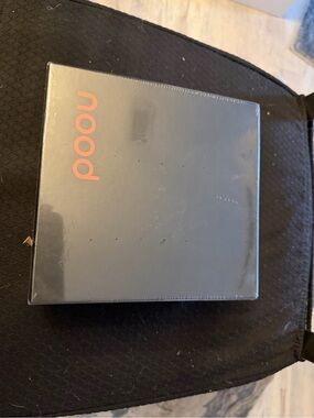 Nood Black Box with Coral Logo